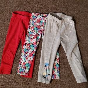 3 Pairs 2T Leggings